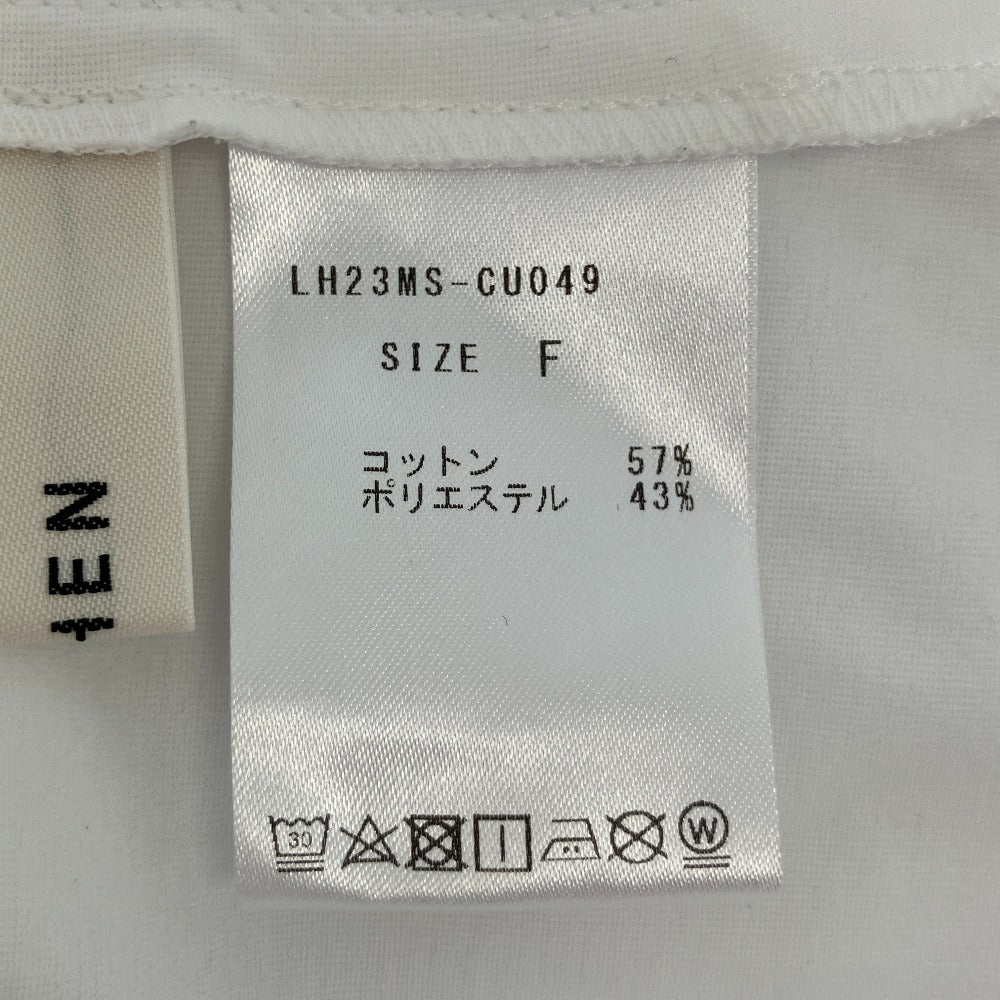 ローヘン コットンノースリーブブラウス