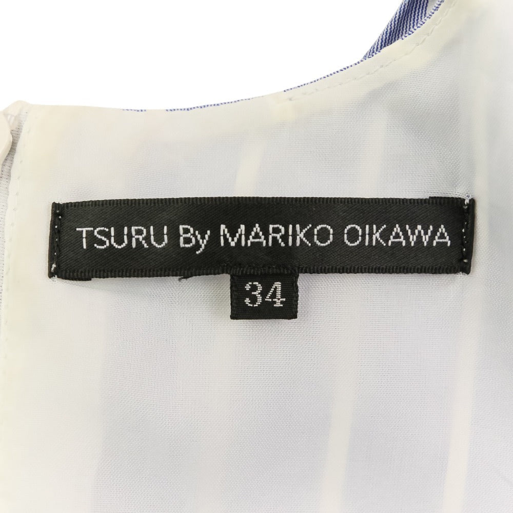 ツルバイマリコオイカワ ストライプドレス
