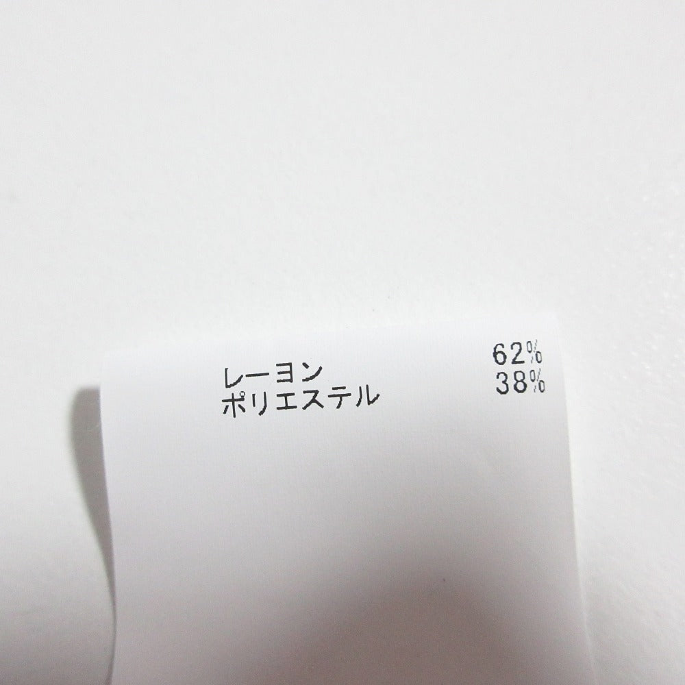 アナイ レーヨン混クルーネックプルオーバーニットカットソー