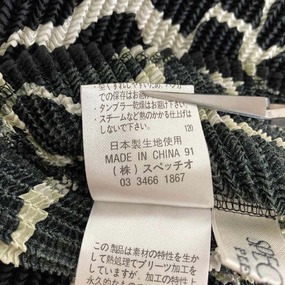 スペッチオ 総柄プリーツカットソー