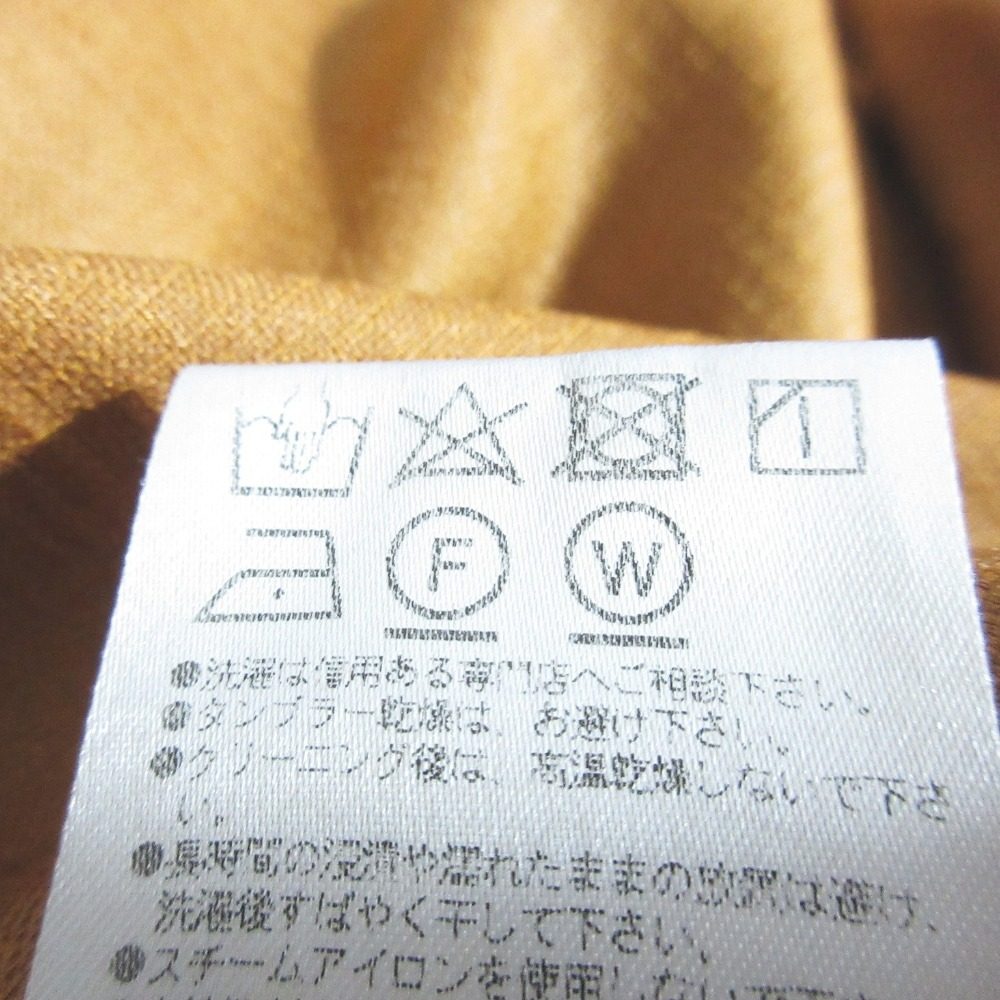 フォクシーニューヨーク LINEN FACE リネンショートスリーブブラウス