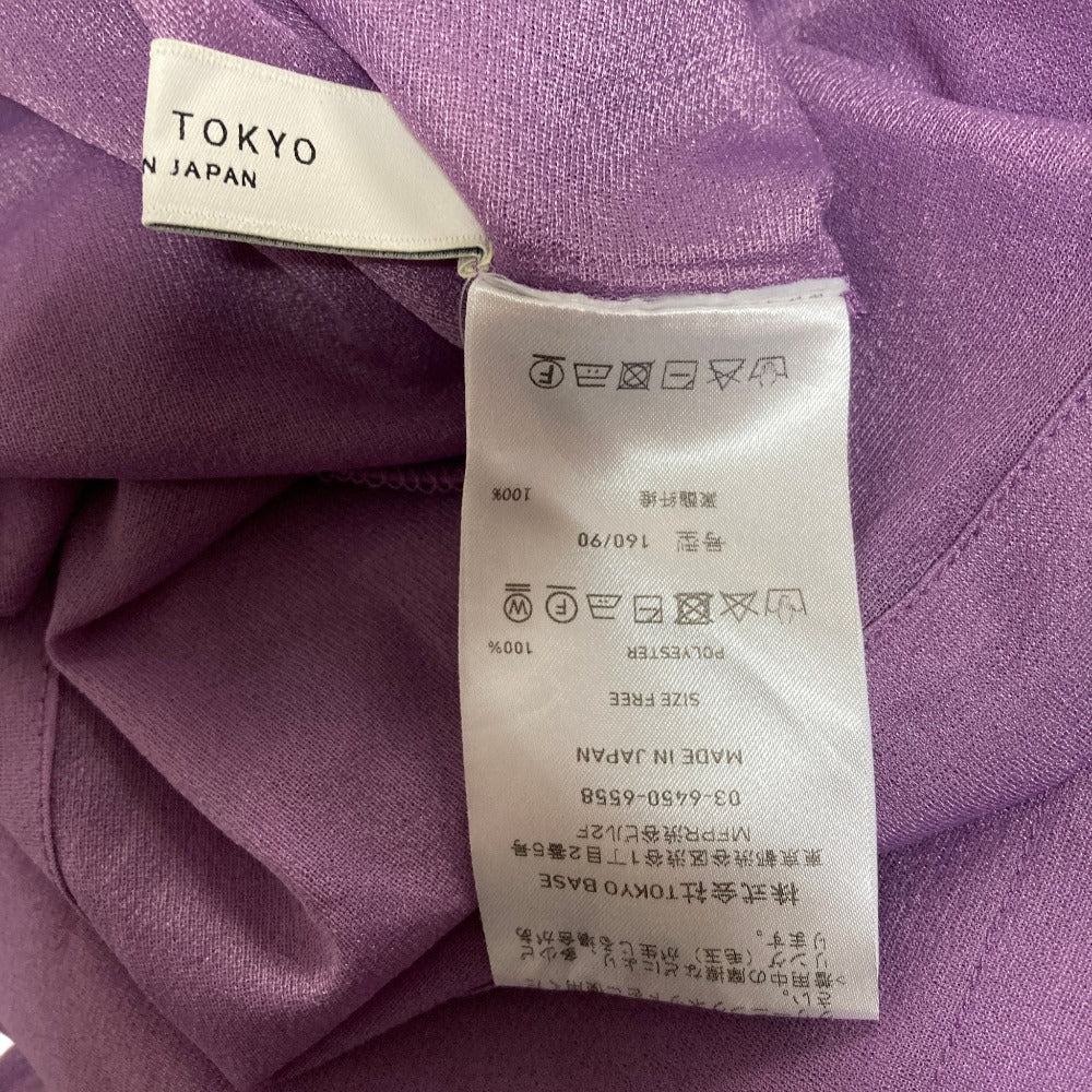 パブリックトウキョウ シースルーアームスリットTシャツ