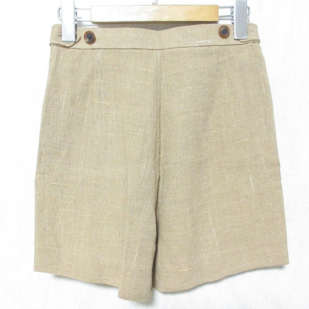オーラリー LINEN SILK SUMMER TWEED ショーツ