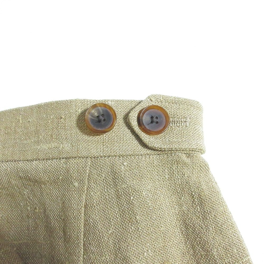 オーラリー LINEN SILK SUMMER TWEED ショーツ