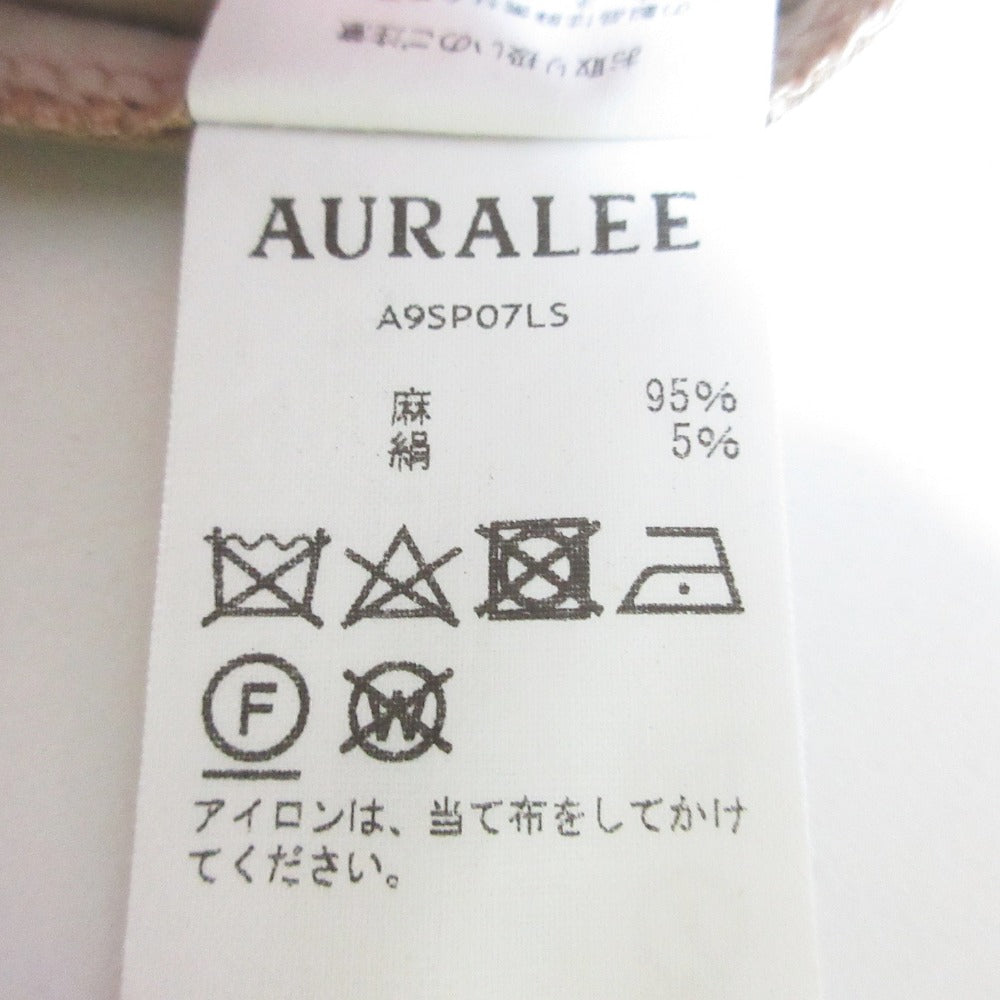 オーラリー LINEN SILK SUMMER TWEED ショーツ