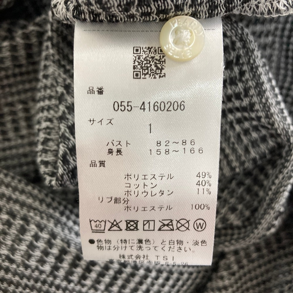 パーリーゲイツ 千鳥格子コットンポロシャツ