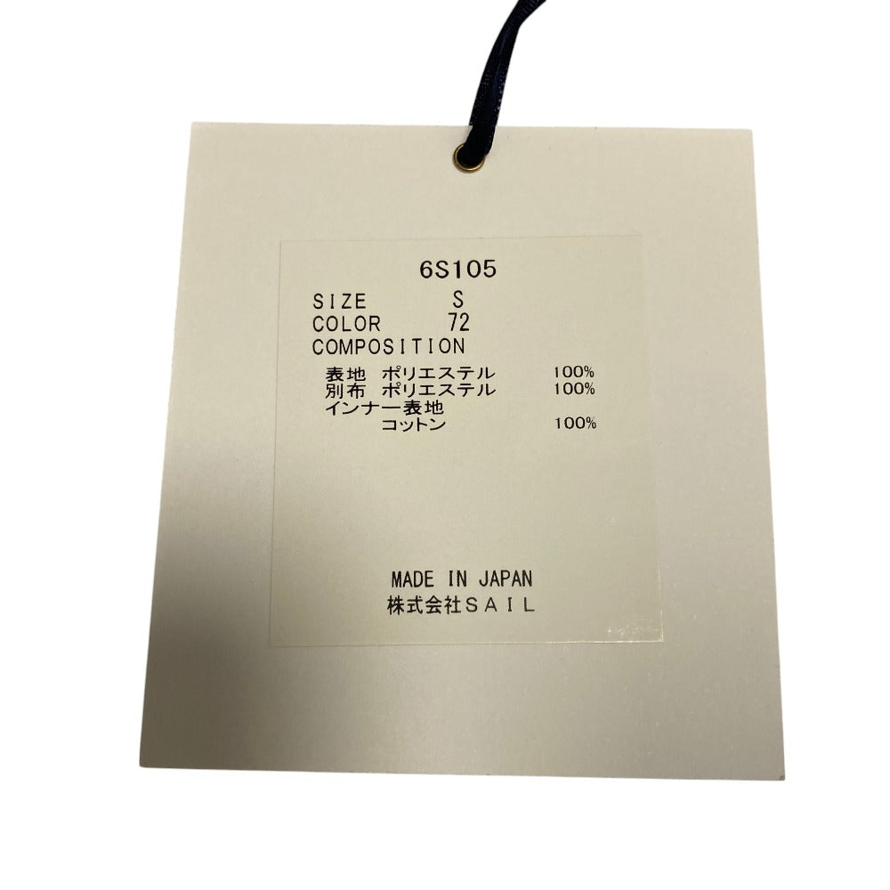 セブンテンバイミホカワヒト シアースカラップブラウス