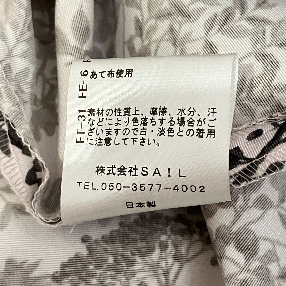 セブンテンバイミホカワヒト フラワープリントブラウス