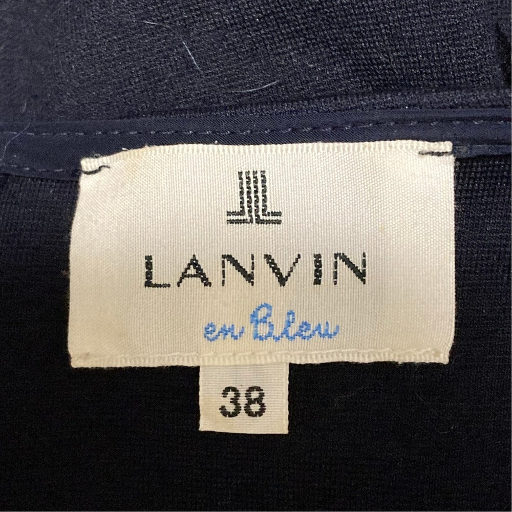 ランバン フリルショートスリーブカットソー