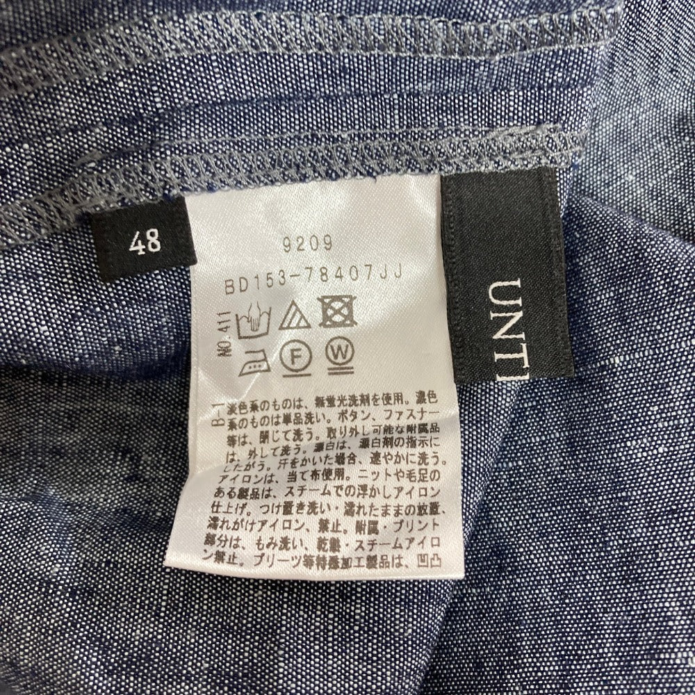 アンタイトル ヘンプシャンブレースカート