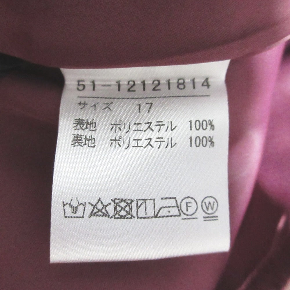 マーリエルカセット フラワープリントシフォンワンピース