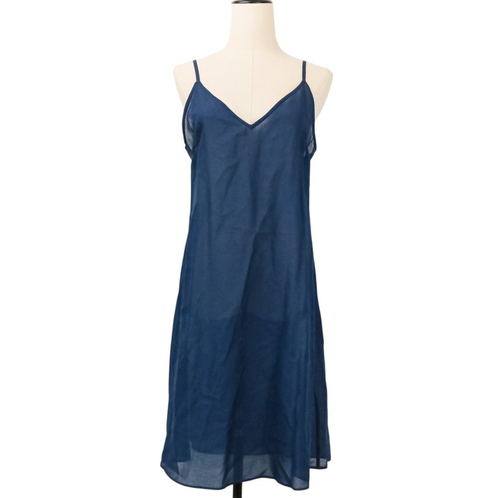 マイラン Volume Sleeve Maxi Dress リネンワンピース