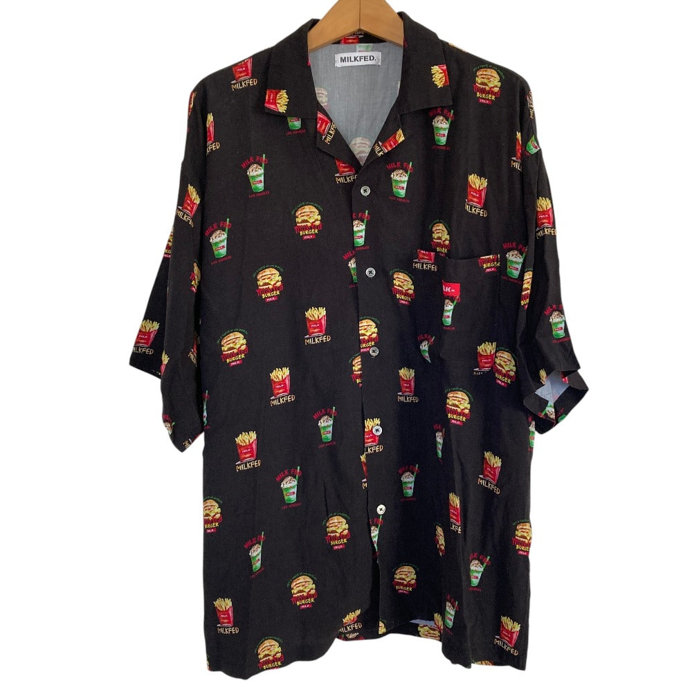 ミルクフェド JUNK FOOD SHIRT ブラウス