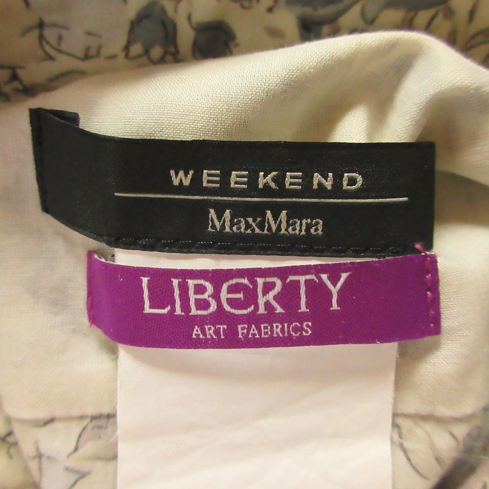 マックスマーラウィークエンド LIBERTY フラワープリントワンピース