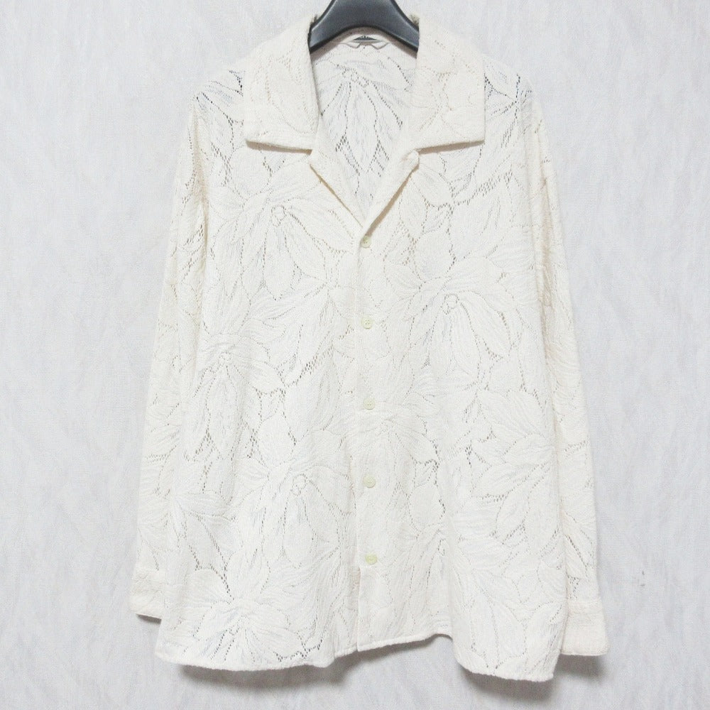 クラネ CURTAIN LACE シャツ