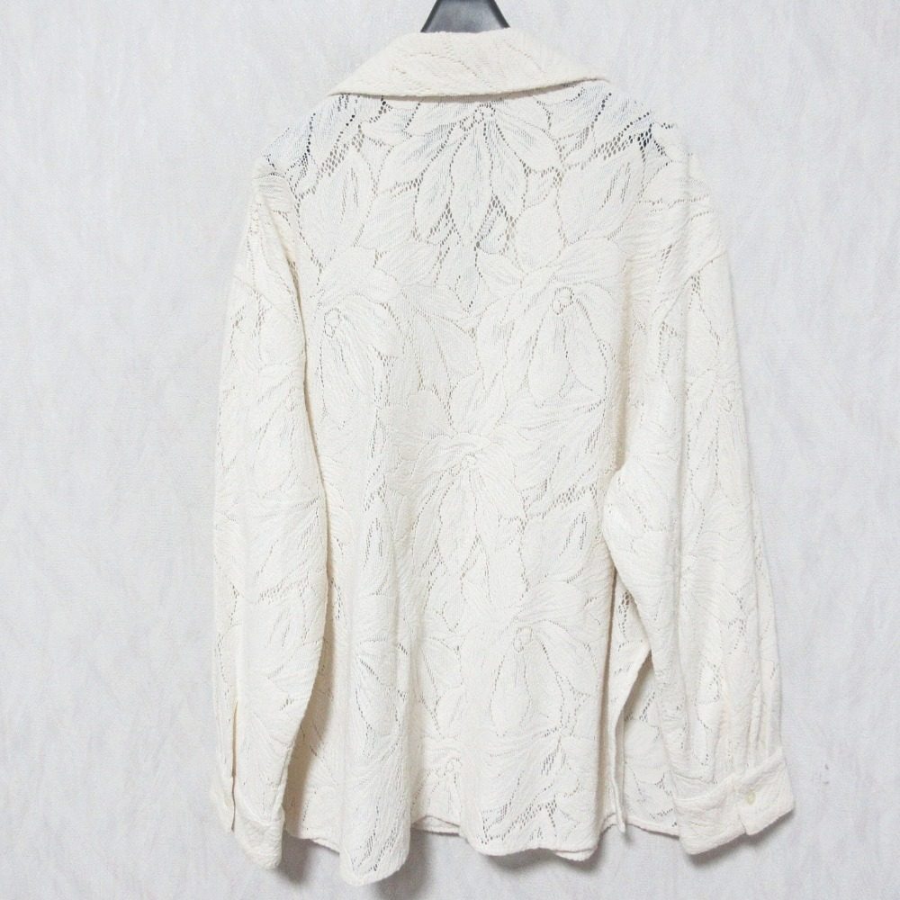 クラネ CURTAIN LACE シャツ