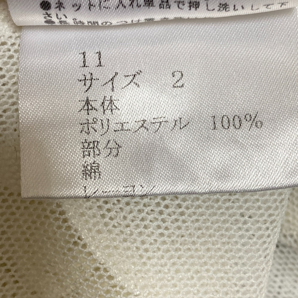 ヒスクローネ フラワーレースチュールカットソー