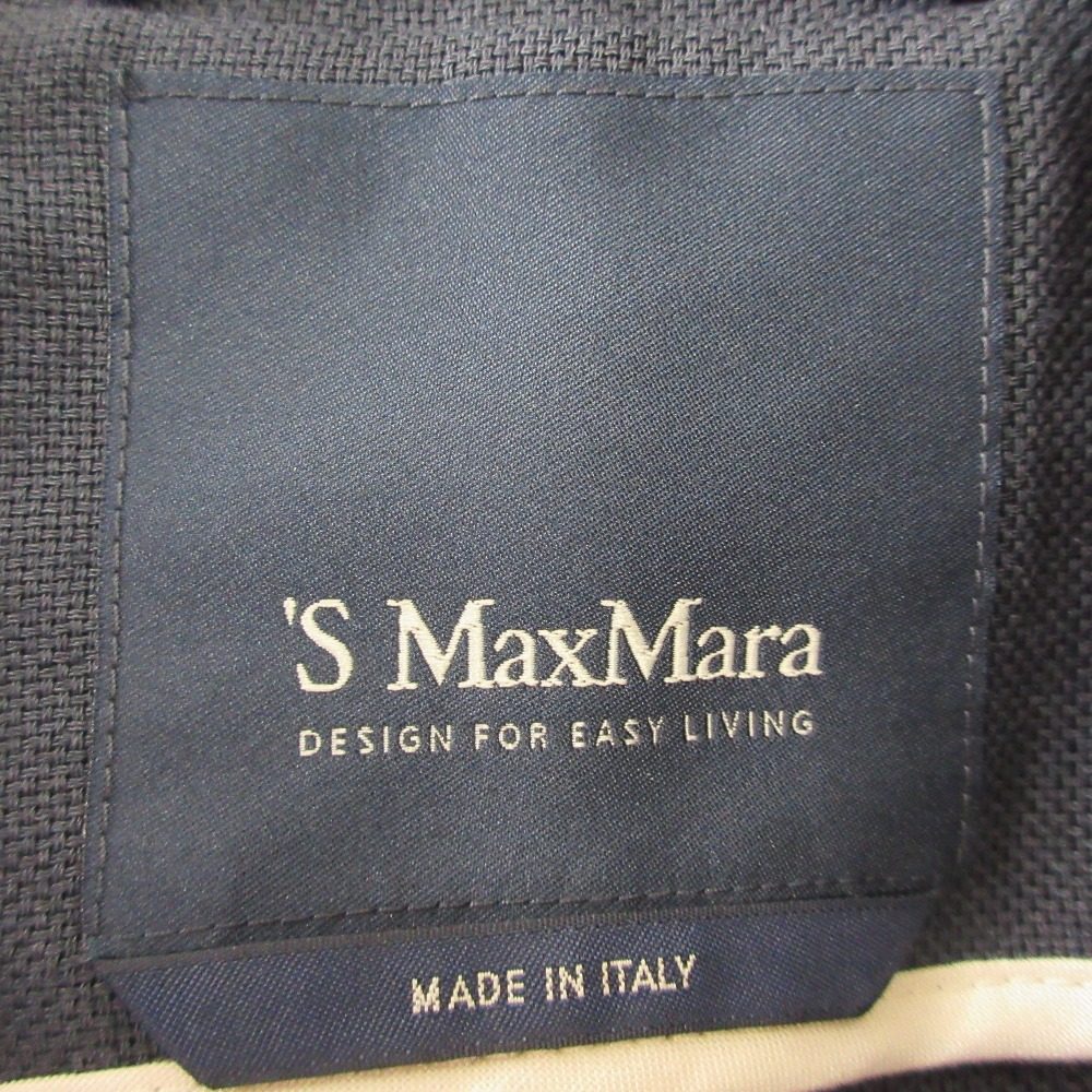 マックスマーラ エス Max Mara リネンジャケット