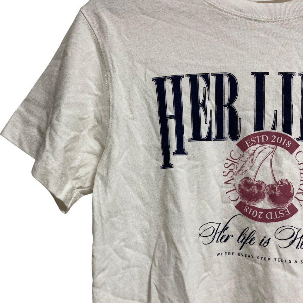 ハーリップトゥ Classic Cherry コットンTシャツ