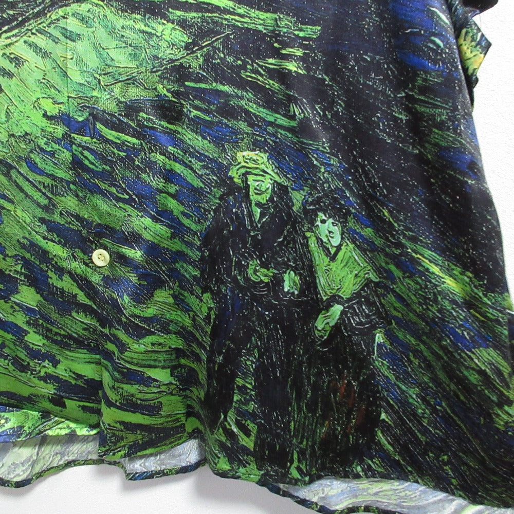 エンフォルド GOGH starry night shirt 半袖シャツ