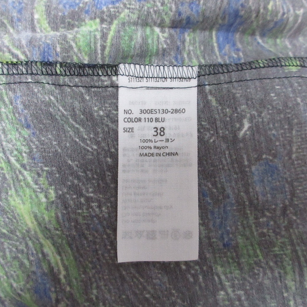 エンフォルド GOGH starry night shirt 半袖シャツ
