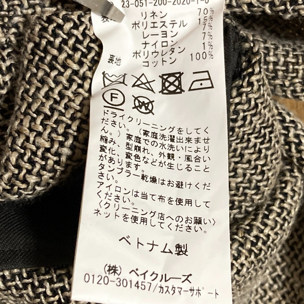 スピックアンドスパン リネンツイードベスト