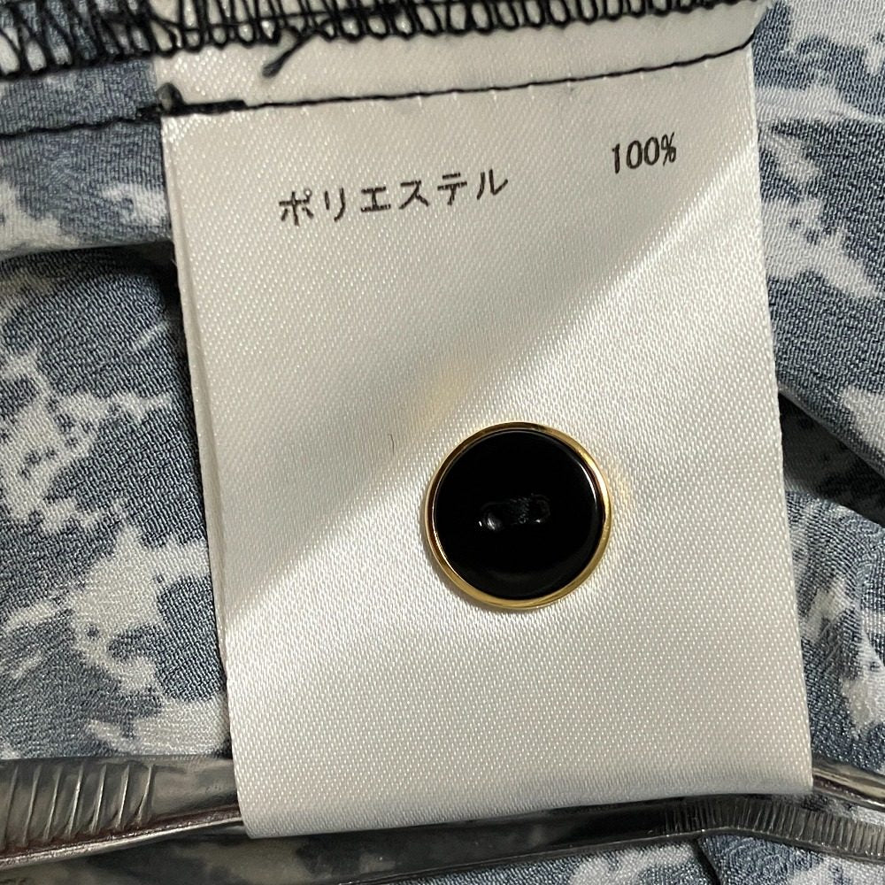 ダイアグラム ハウンドトゥースプリントワンピース