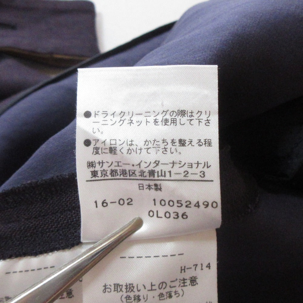 アドーア リネン ひざ丈ワンピース