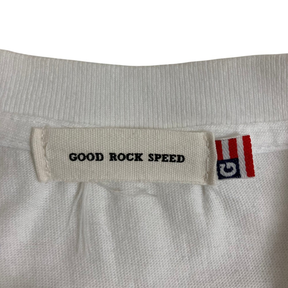 グッドロックスピード カレッジロゴプリントTシャツ