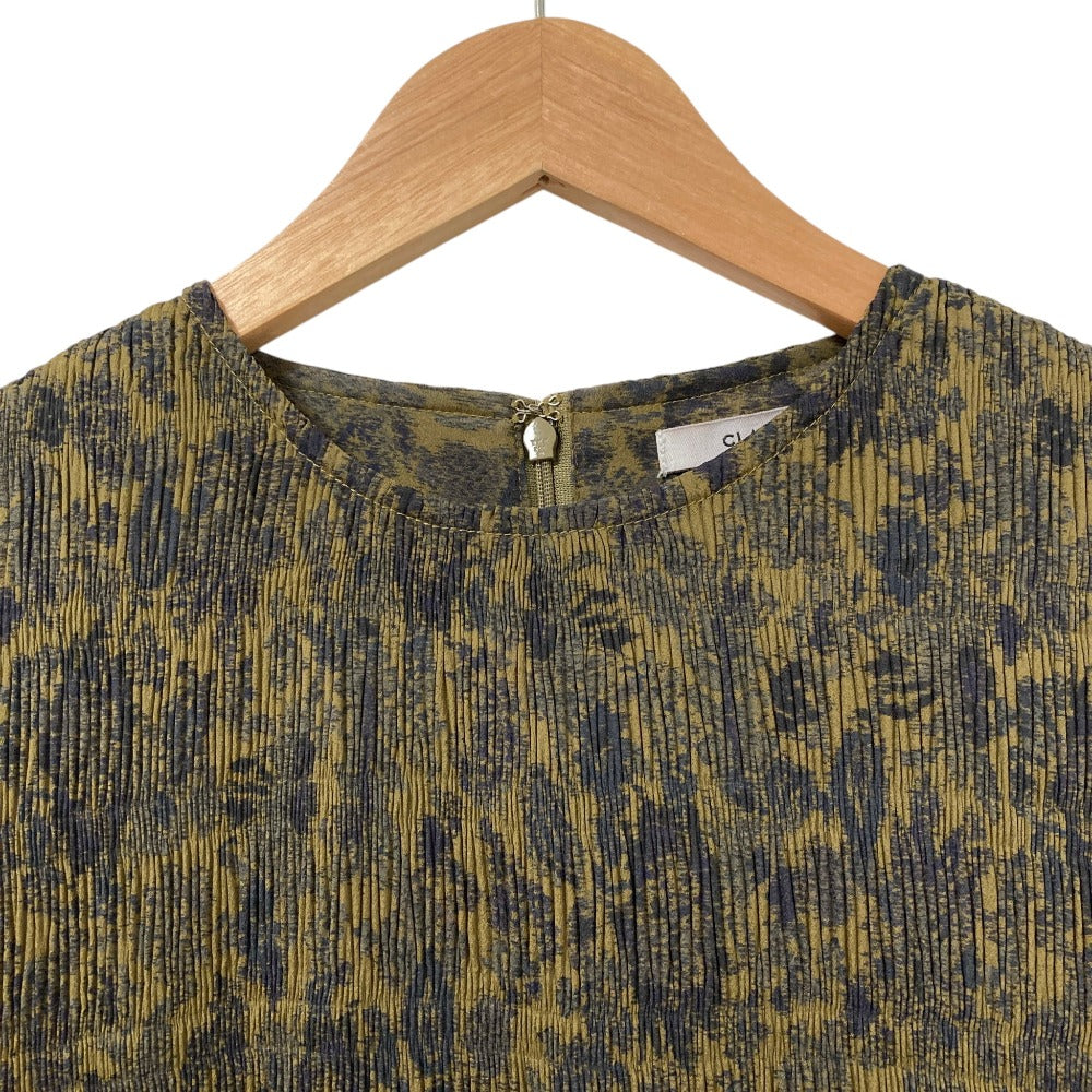 クラネ CHINTZ FLOWER PLEAT ロングワンピース