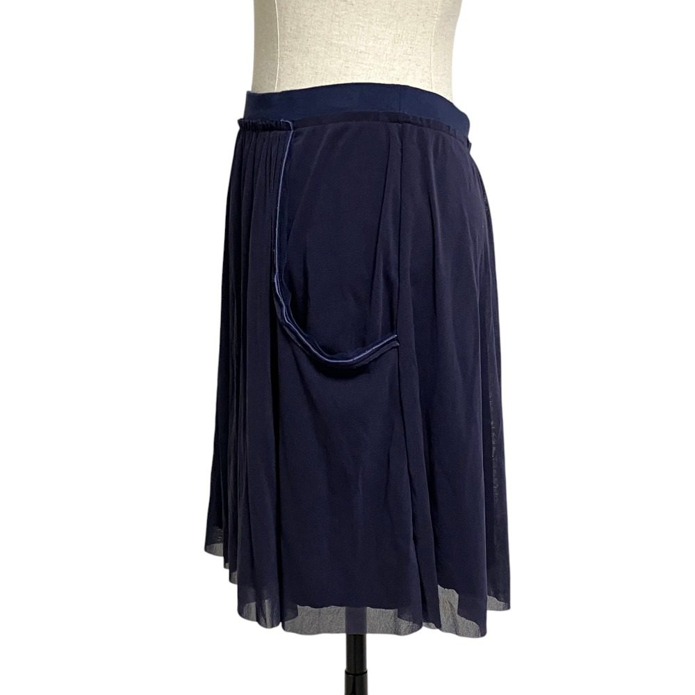 ヴィヴィアンタム シアープリーツノースリーブカットソースカートセットアップ