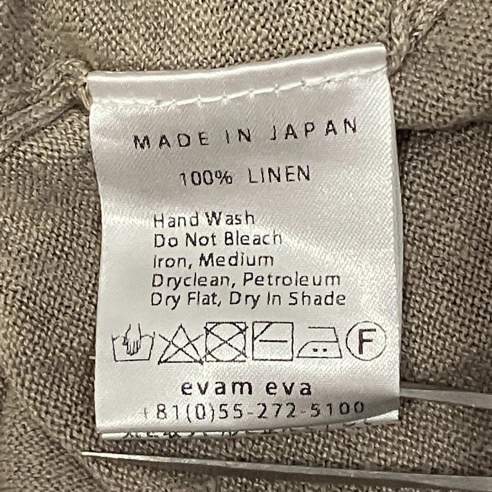 エヴァムエヴァ リネンニットワンピース