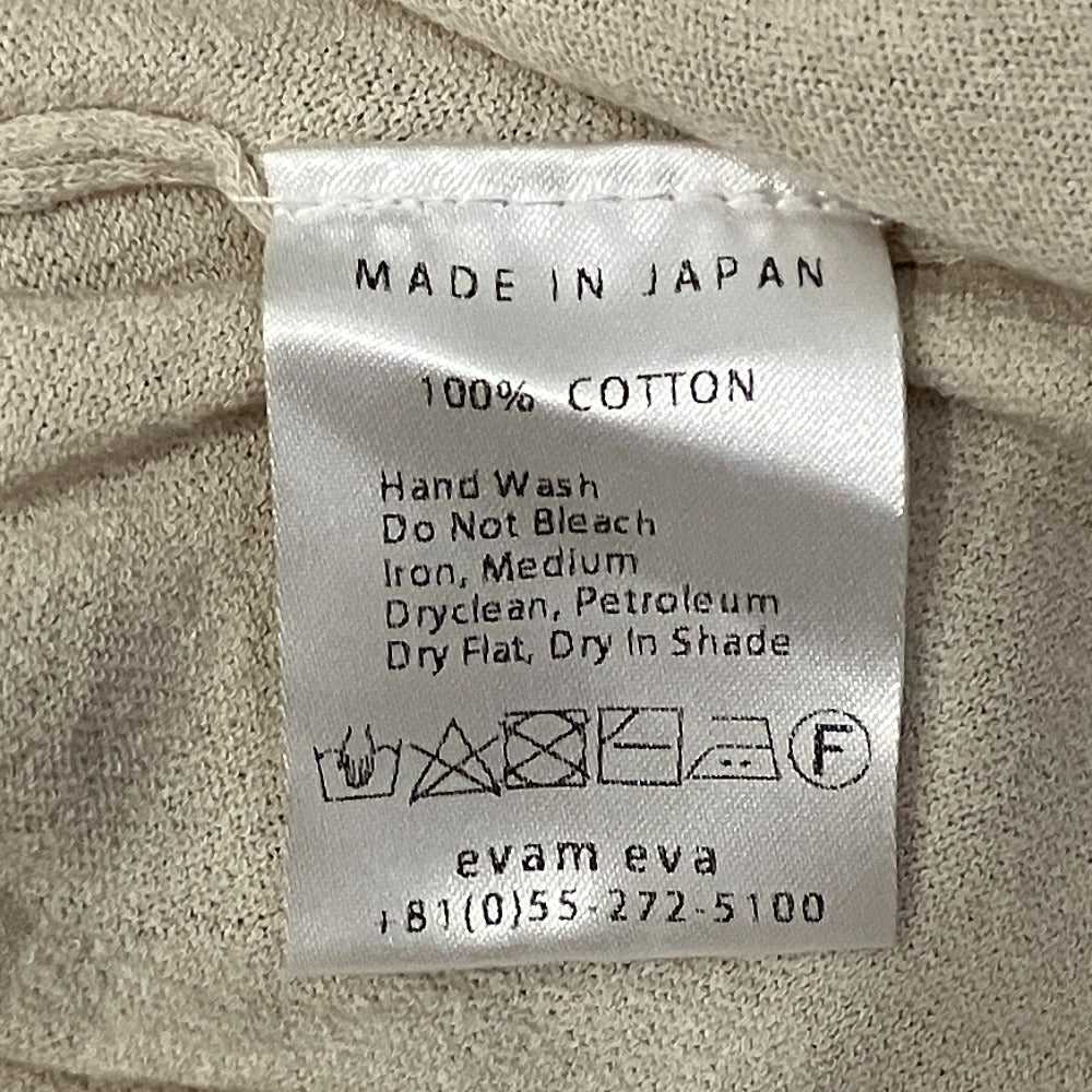 エヴァムエヴァ アイスコットンワイドプルオーバー