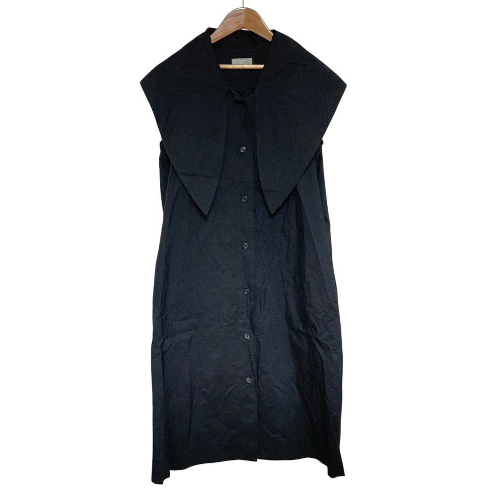 マーガレットハウエル COTTON SILK POPLIN ノースリーブワンピース