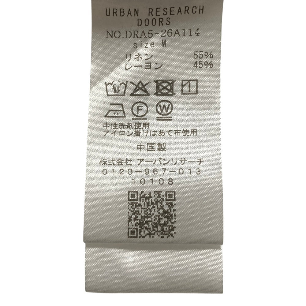 アーバンリサーチドアーズ リネンレーヨンドットフレアワンピース