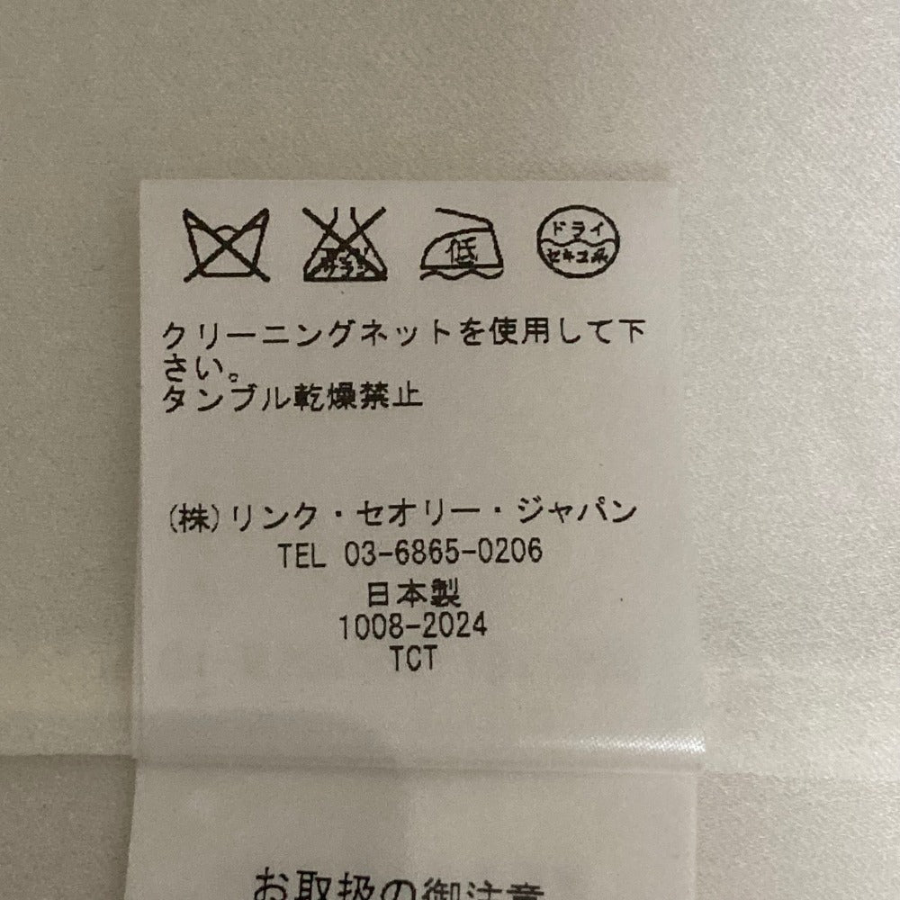 セオリー POWDEER CREPE レースノースリーブトップス