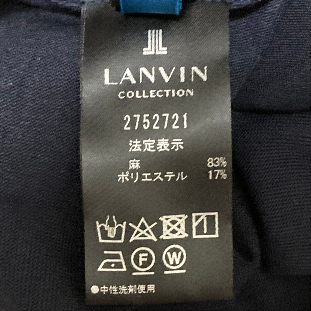 ランバンコレクション リネン半袖カットソー