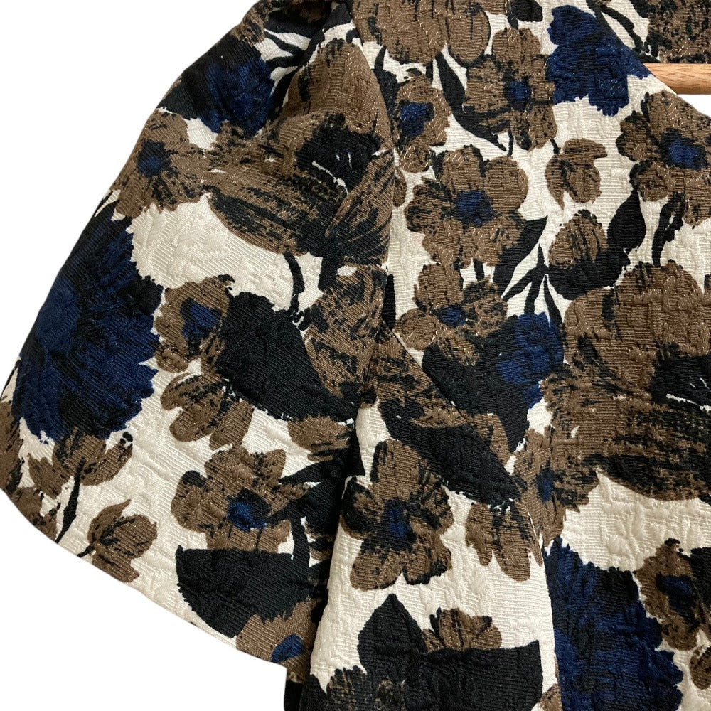 エムズグレイシー フラワージャガードワンピース