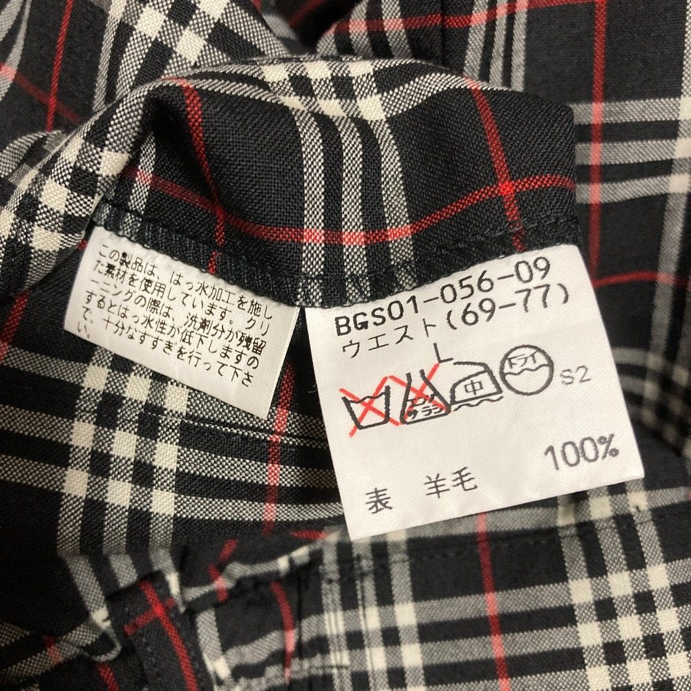バーバリーズ チェックワイドショートパンツ