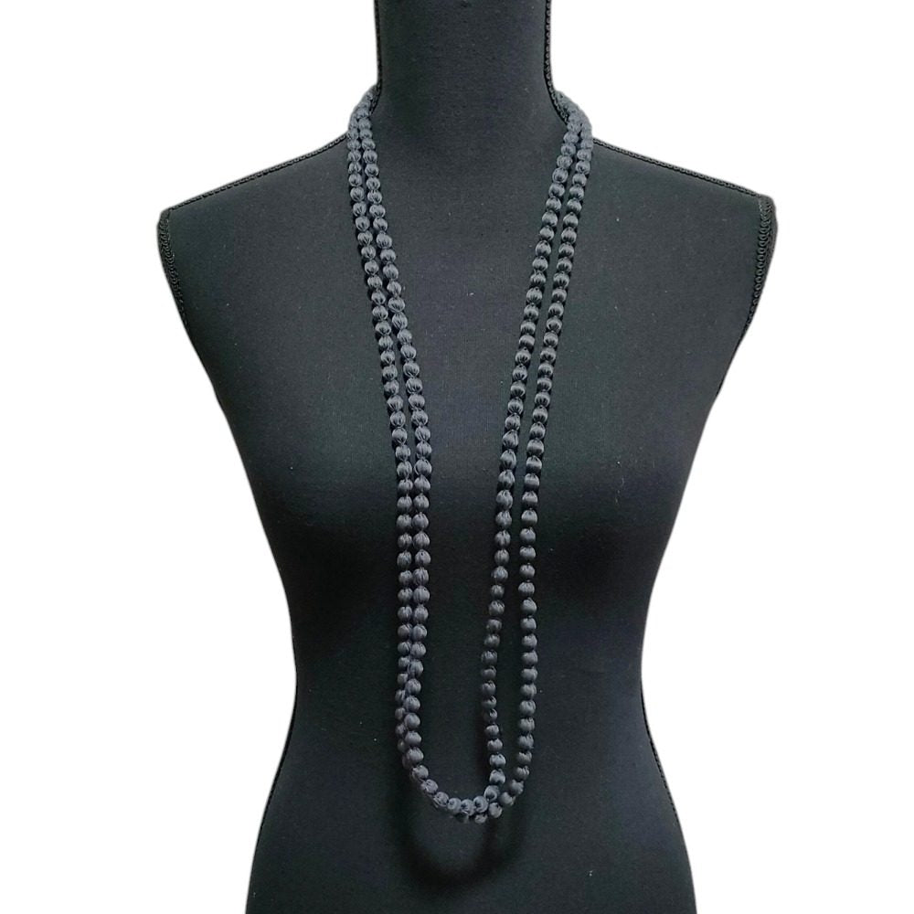 シトラス Gudli シルクロングネックレス