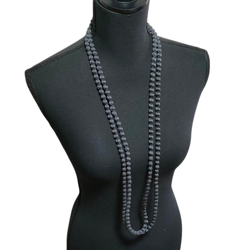 シトラス Gudli シルクロングネックレス
