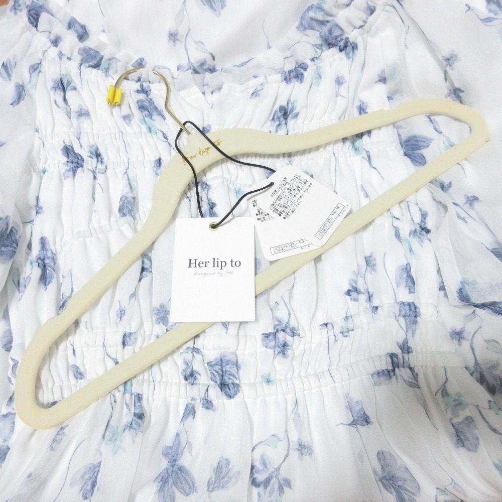 ハーリップトゥ Belle Jardin Chiffon ワンピース