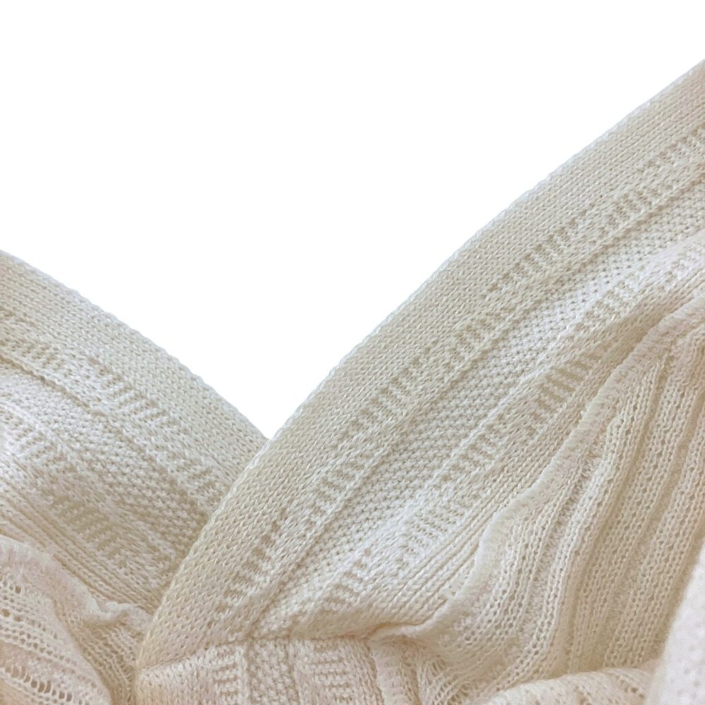マメクロゴウチ Sash Jacquard ニットプルオーバー