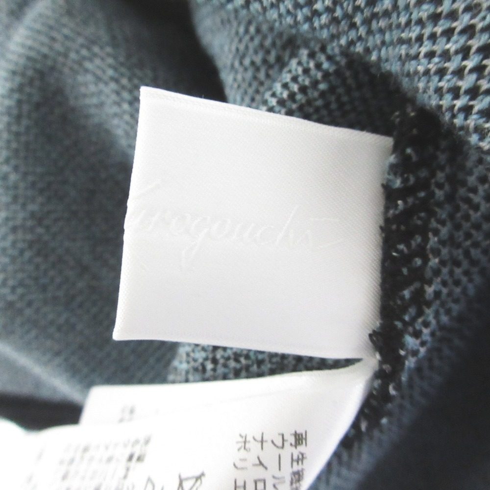 マメクロゴウチ Floral Jacquard ニットワンピース