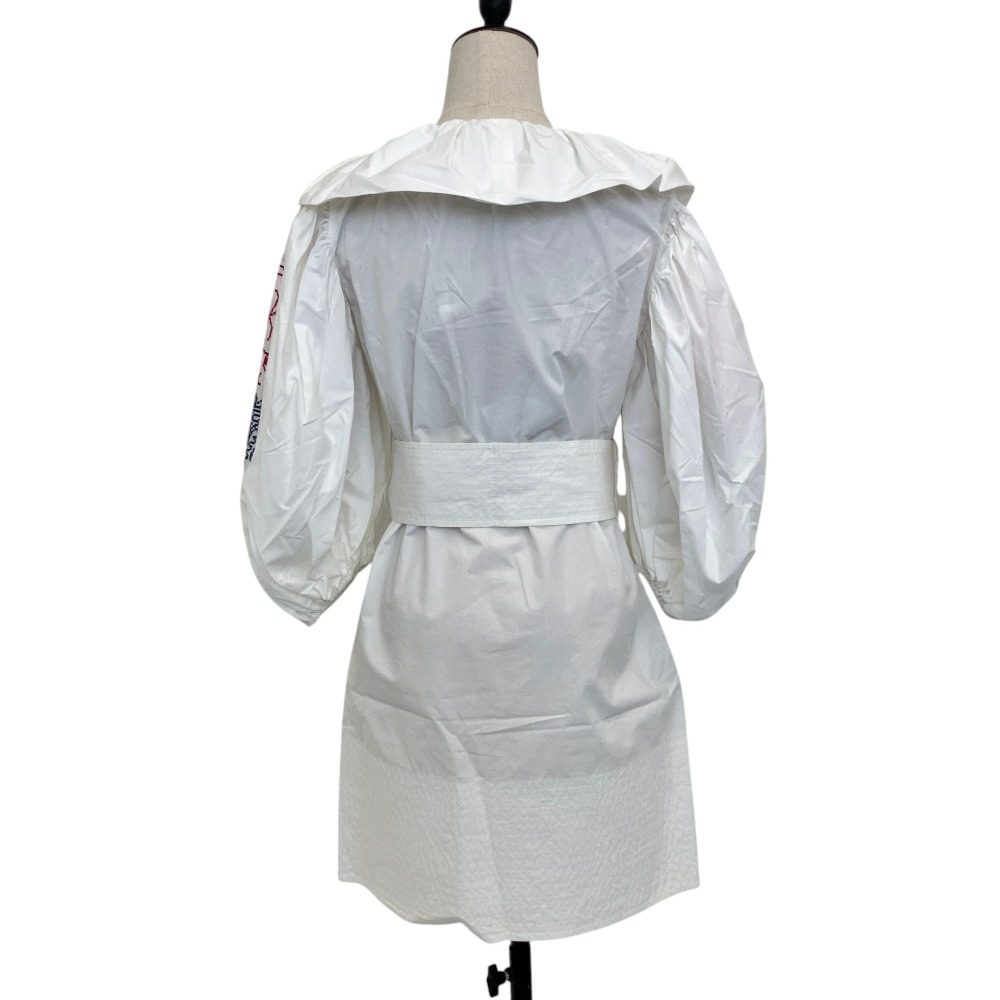 パトゥ VOLUME SLEEVES MINI DRESS ワンピース
