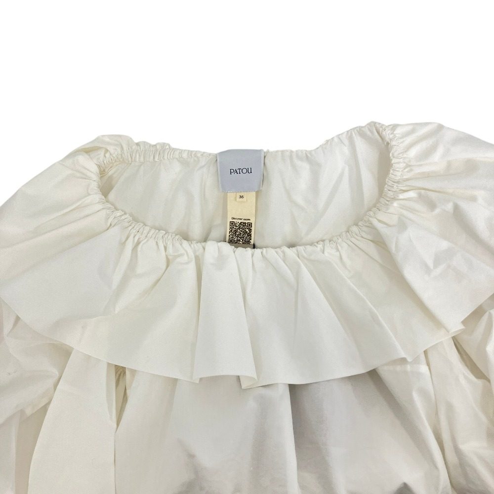 パトゥ VOLUME SLEEVES MINI DRESS ワンピース