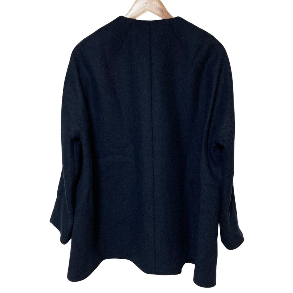 セオリー WOOL MELTON ノーカラーコート