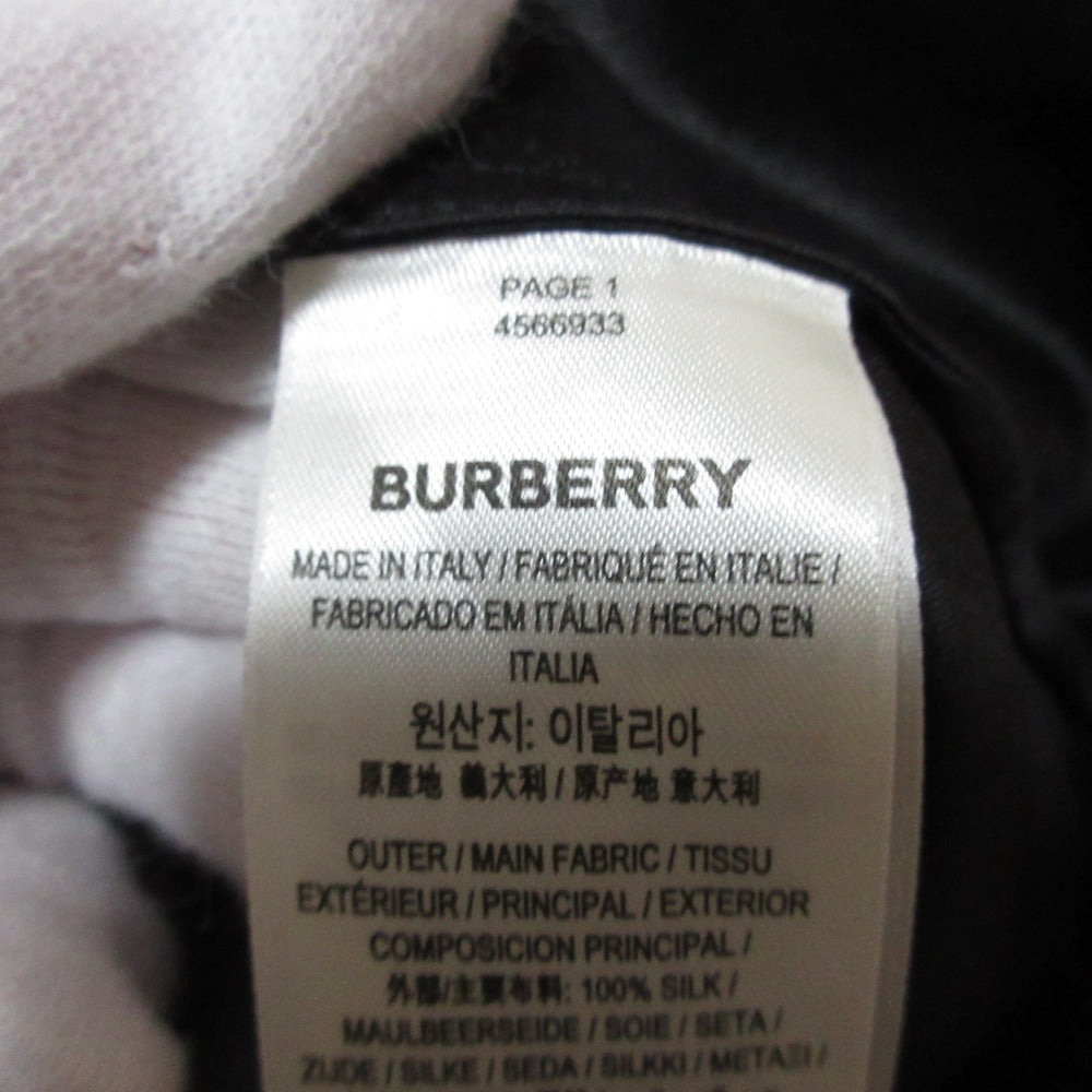バーバリー ハーフジップロゴボーリングシャツ