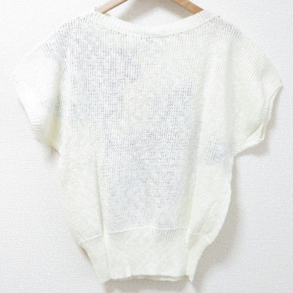 Agnona ALTUNA リネンコットンニットプルオーバー