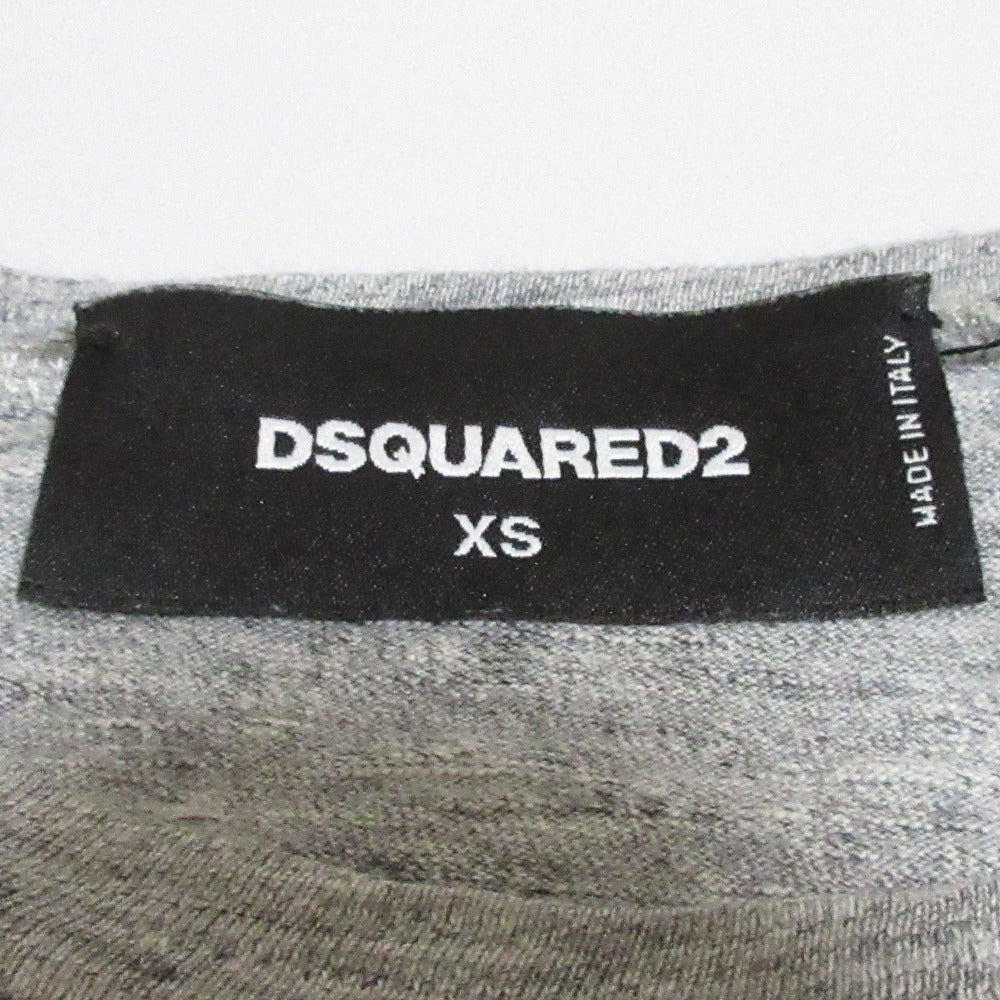 DSQUARED2 プリントコットンTシャツ